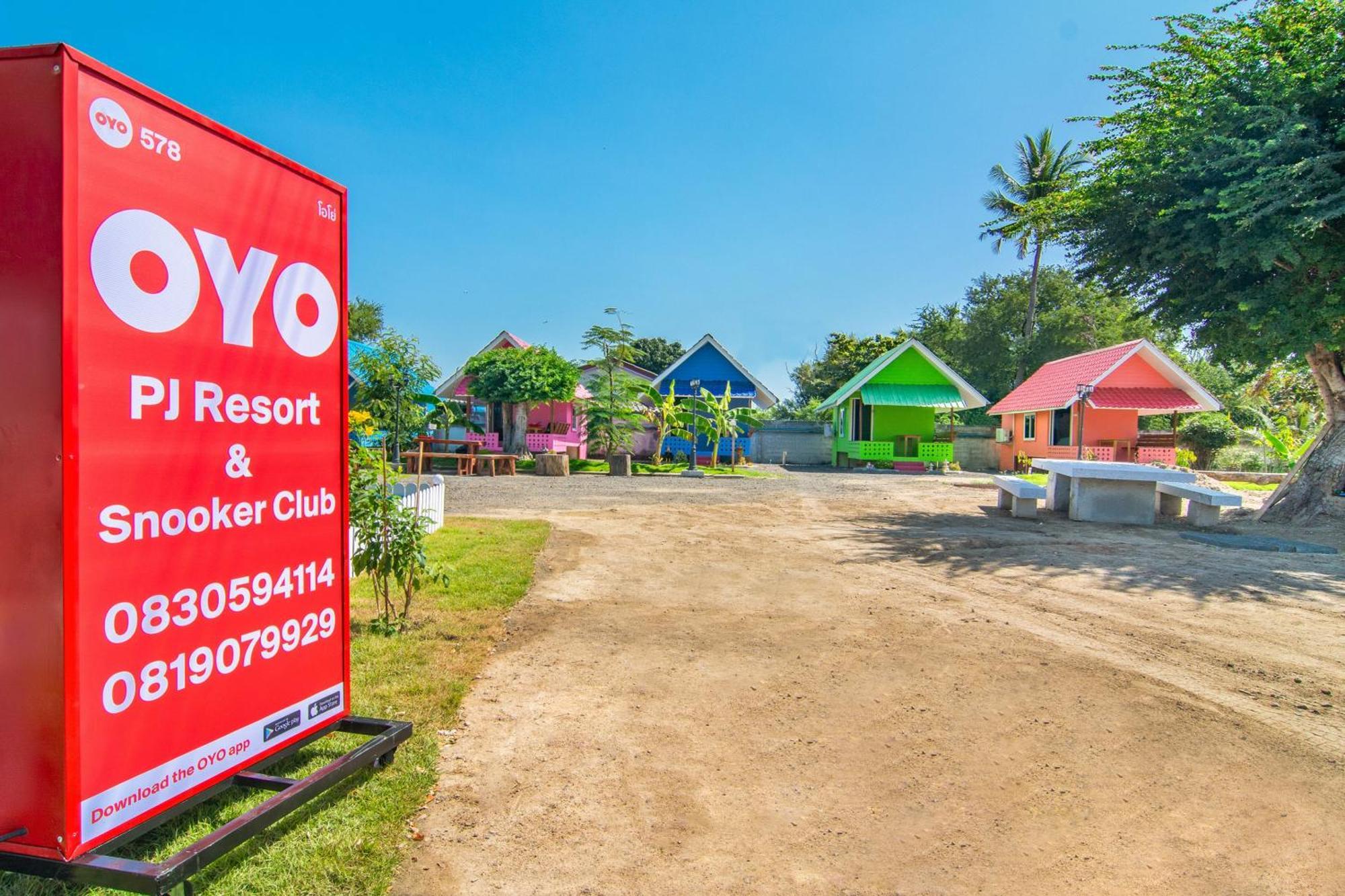 Oyo 578 Pj Resort And Snooker Club Prachuap Khiri Khan Exterior foto